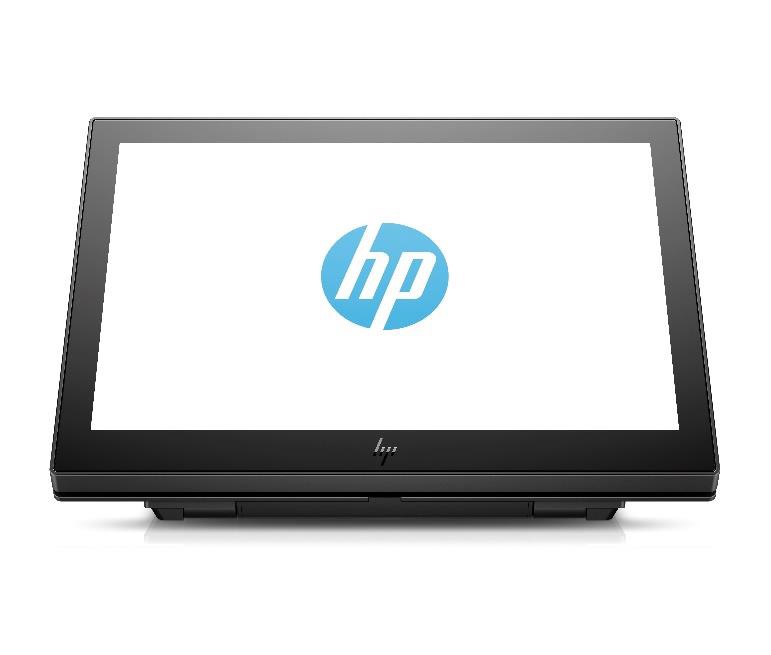 HP 10" Customer Facing Display with Desk Stand in Black - Connects via USB-C