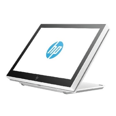 HP 10" Touch Customer Facing Display with Desk Stand in White - Connects via USB-C