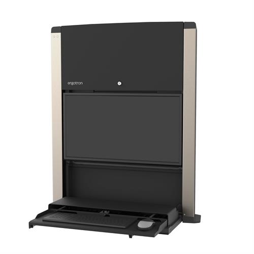 ERGOTRON CAREFIT 24IN SIT-STAND ENCLOSURE BLACK