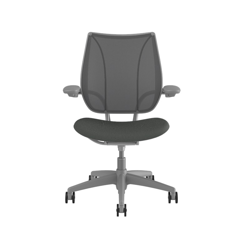 HUMANSCALE CHAIR LIBERTY ADJARMS CATPS OXYREV SIL