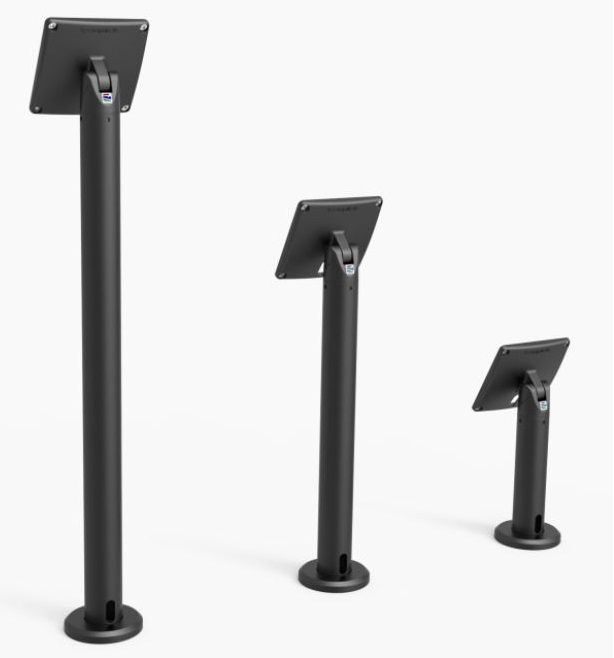 COMPULOCKS RISE POLE MOUNT 10CM BLK