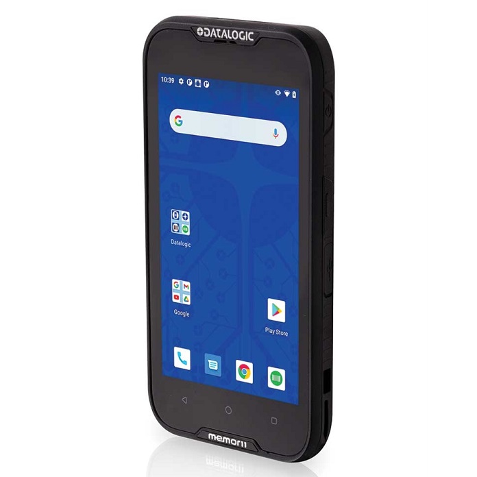 Datalogic Memor 11 Full Touch PDA, Wi-Fi Only, 4GB/32GB, FFHE HP 2D Imager w/Green Spot, Android V11 w/GMS, Black