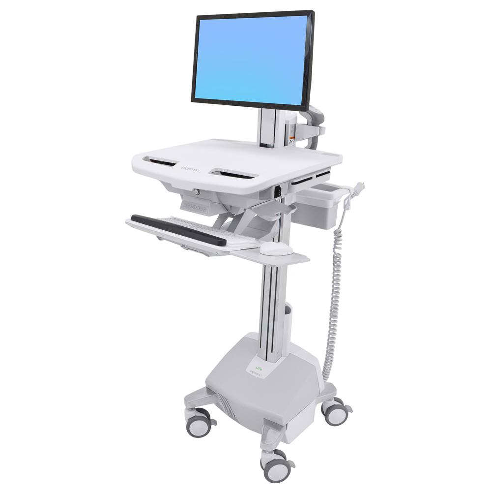 ERGOTRON CART STYLEVIEW ELC/LIFT W/LCD PIVOT LIFE