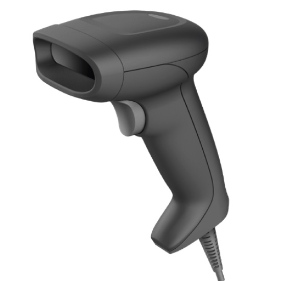 Honeywell HH490 USB Scanner Kit. Includes 2D Black Scanner, Flexible Presentation Stand & USB 1.5m Straight Cable.