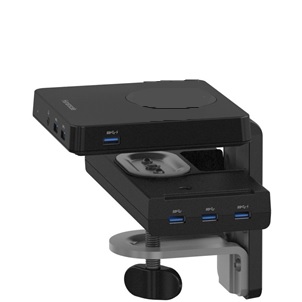 Humanscale MConnect2 Technology Dock in 60W Standalone in Black