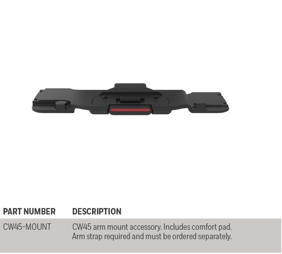 HONEYWELL ARM MOUNT INC COMFORT PAD FOR CW45