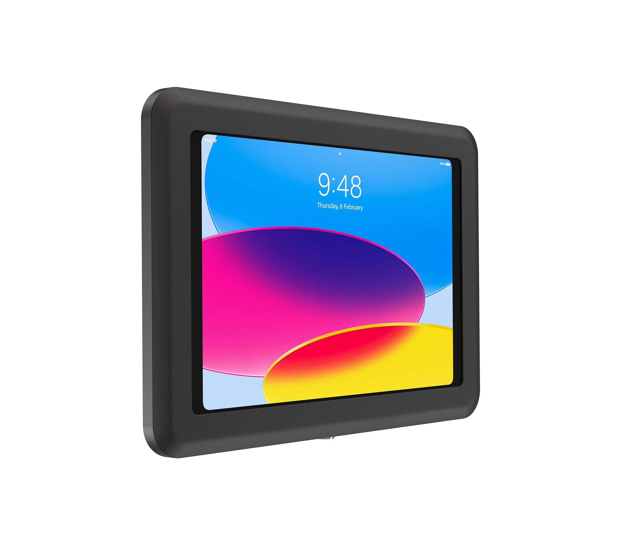 BOSSTAB ELITE FIXED WALL MOUNT IPAD-10.9 BLK