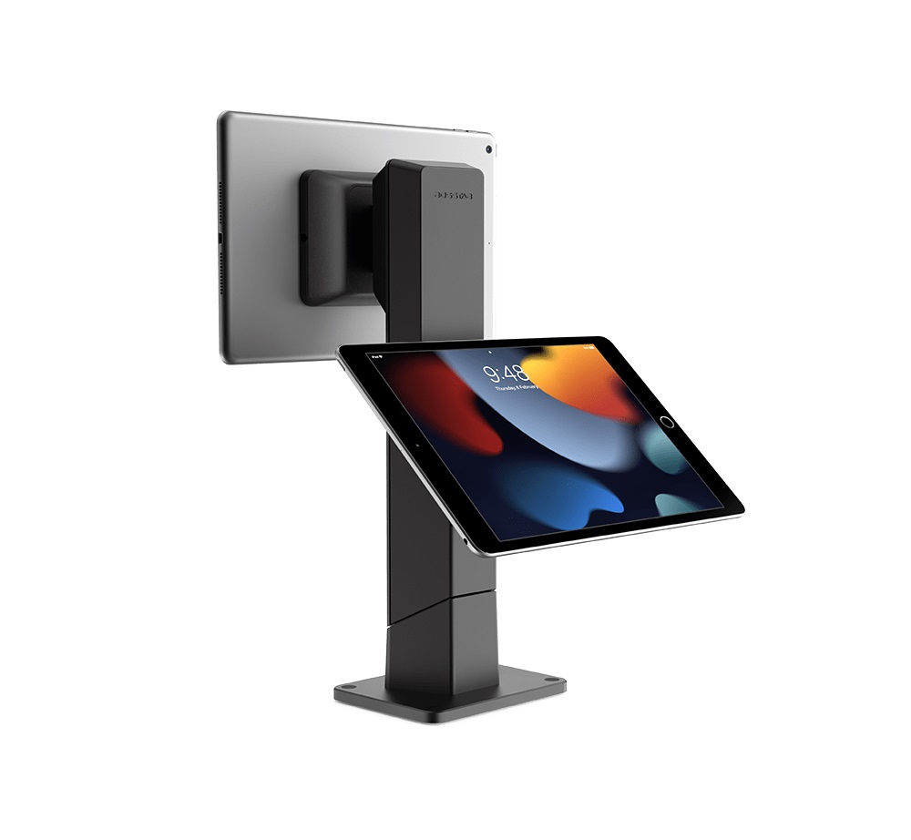 Bosstab Gemini Dual Tablet Stand Universal Screw Mount Black