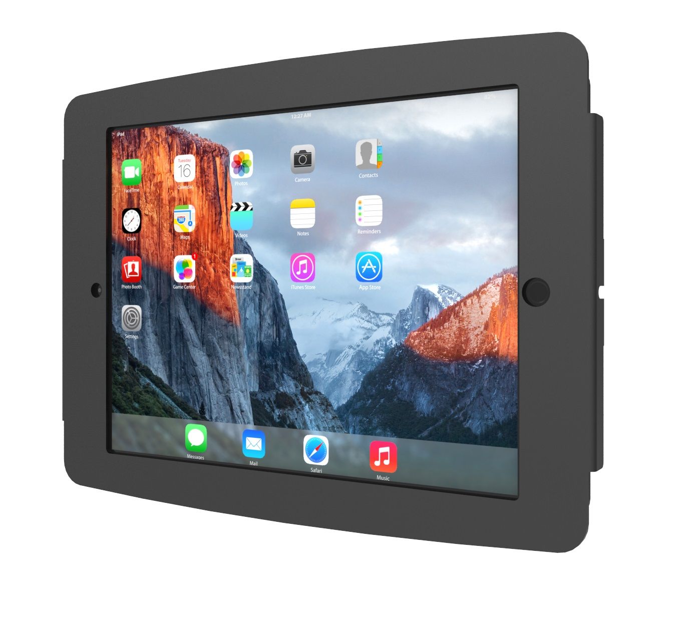 COMPULOCKS SPACE ENCLOSURE WALL MNT IPAD 10.2 BLK