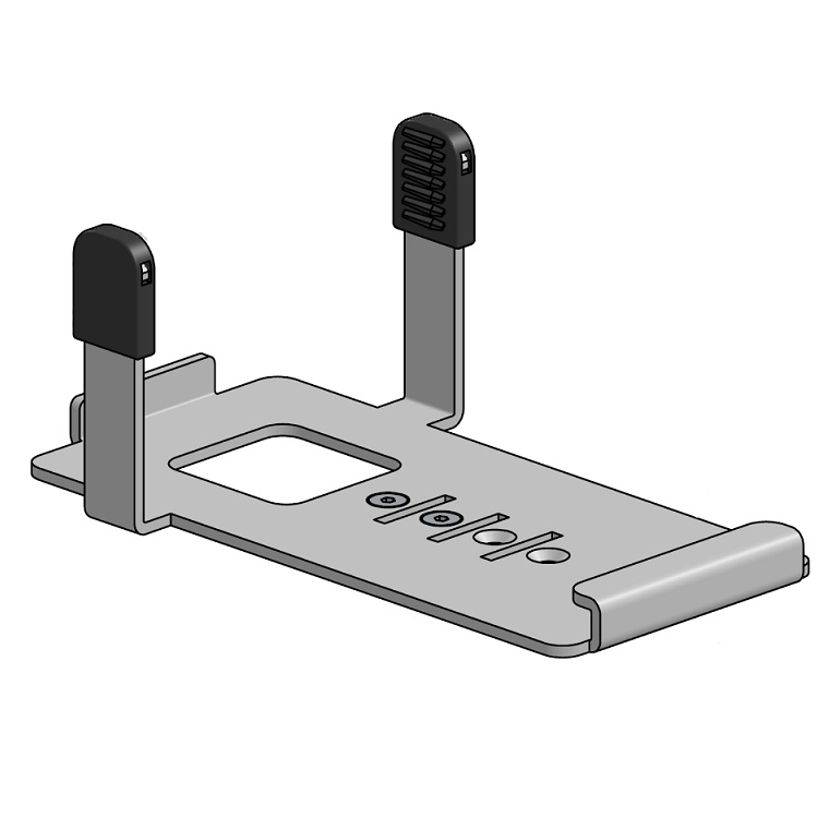 SPACEPOLE MULTIGRIP W/CUT-OUT BLK PAX A80