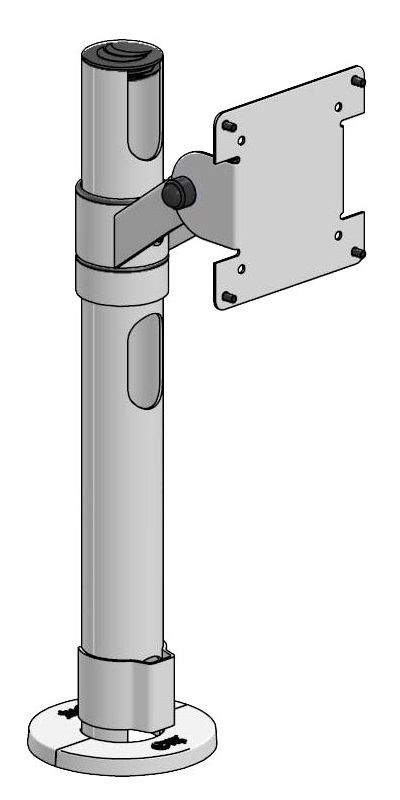 SPACEPOLE ESSENTIALS MOUNT STANDARD KIT BLACK V2