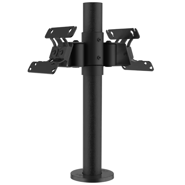 SPACEPOLE ARC POLE MNT BACK-TO-BACK BLK