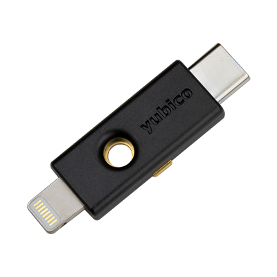 YUBICO YUBIKEY 2FA V5CI USB-C/LIGHTNING