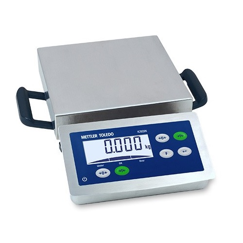 METTLER TOLEDO SCALE ICS226-QA3F STAINLESS 3KG