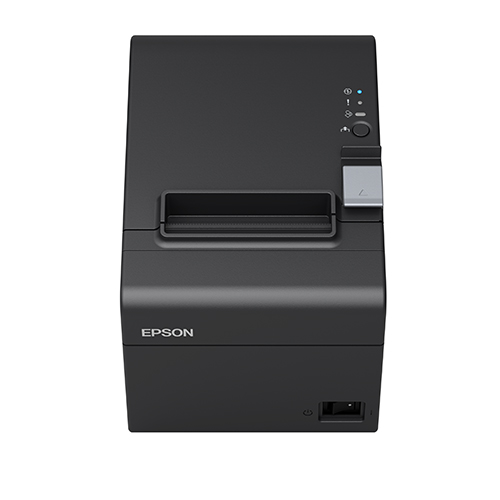 EPSON TM-T82III Black Receipt Printer with a Built-In USB & Parallel Interface. Includes AC Adapter, AC Cable & USB Cable.