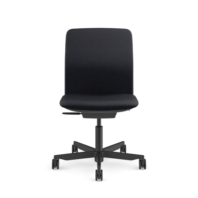 HUMANSCALE CHAIR PATH ARMLESS FSEK BLK