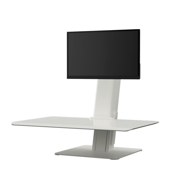 HUMANSCALE QUICKSTAND ECO SINGLE 2GEN WHI