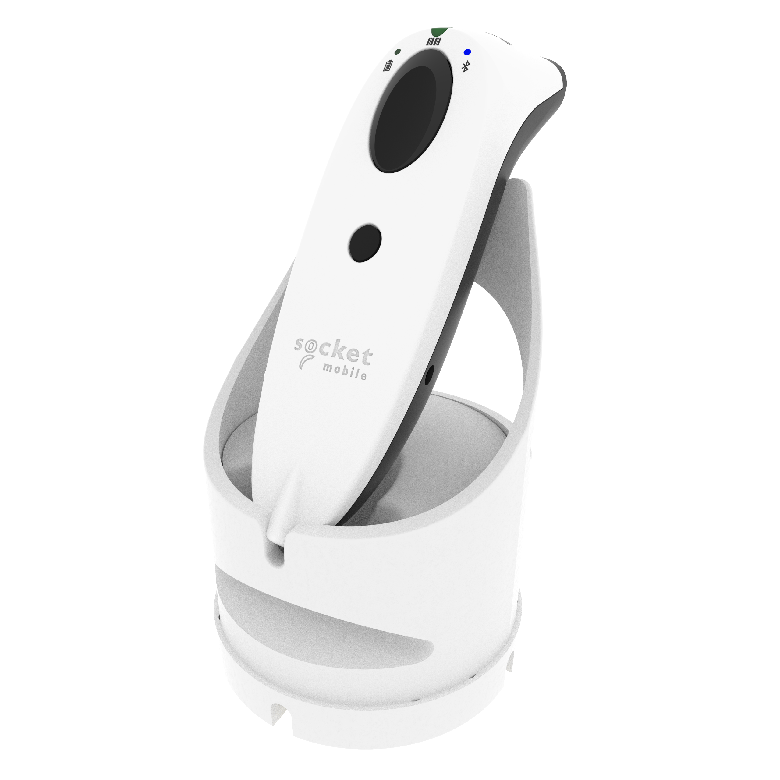 SOCKET SCANNER S730 BT 1D LASER WHITE + DOCK WHITE