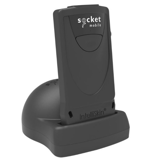 Socket Scanner Durascan D840 2D with Bluetooth in Black - Universal Barcode Scanner & Charging Dock