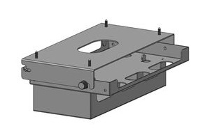 SPACEPOLE MOUNT BLK FOR HP ENGAGE HUB AND PSU