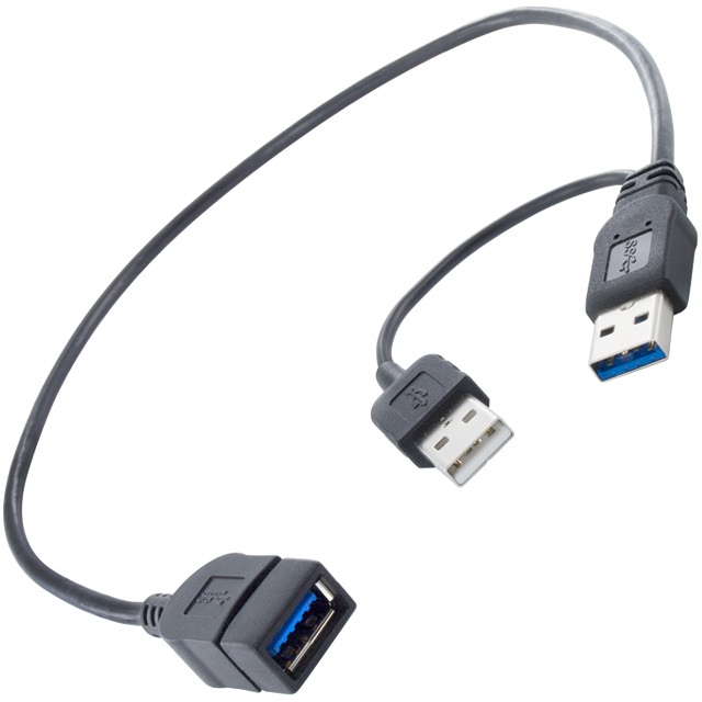 APRICORN CABLE USB-3.0 POWER ADAPTER Y 450MM