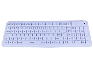 SEAL KEYBOARD 106K IP68 USB WHI