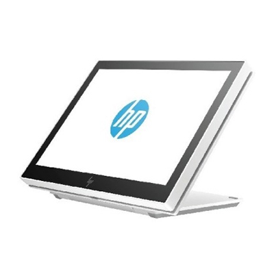 HP 10" Customer Facing Display with Desk Stand in White - Connects via USB-C