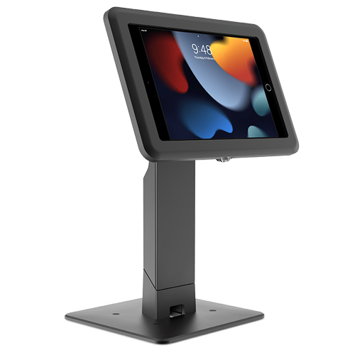 Bosstab Elite Gemini Single Tall Tablet Stand 10.2" in Black